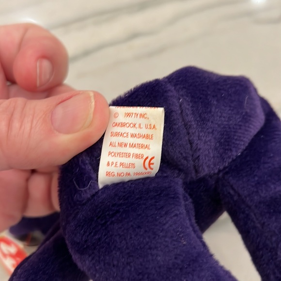 NWT Ty Beanie Baby - PRINCESS Diana Bear 1997 RARE & RETIRED - Picture 10 of 11